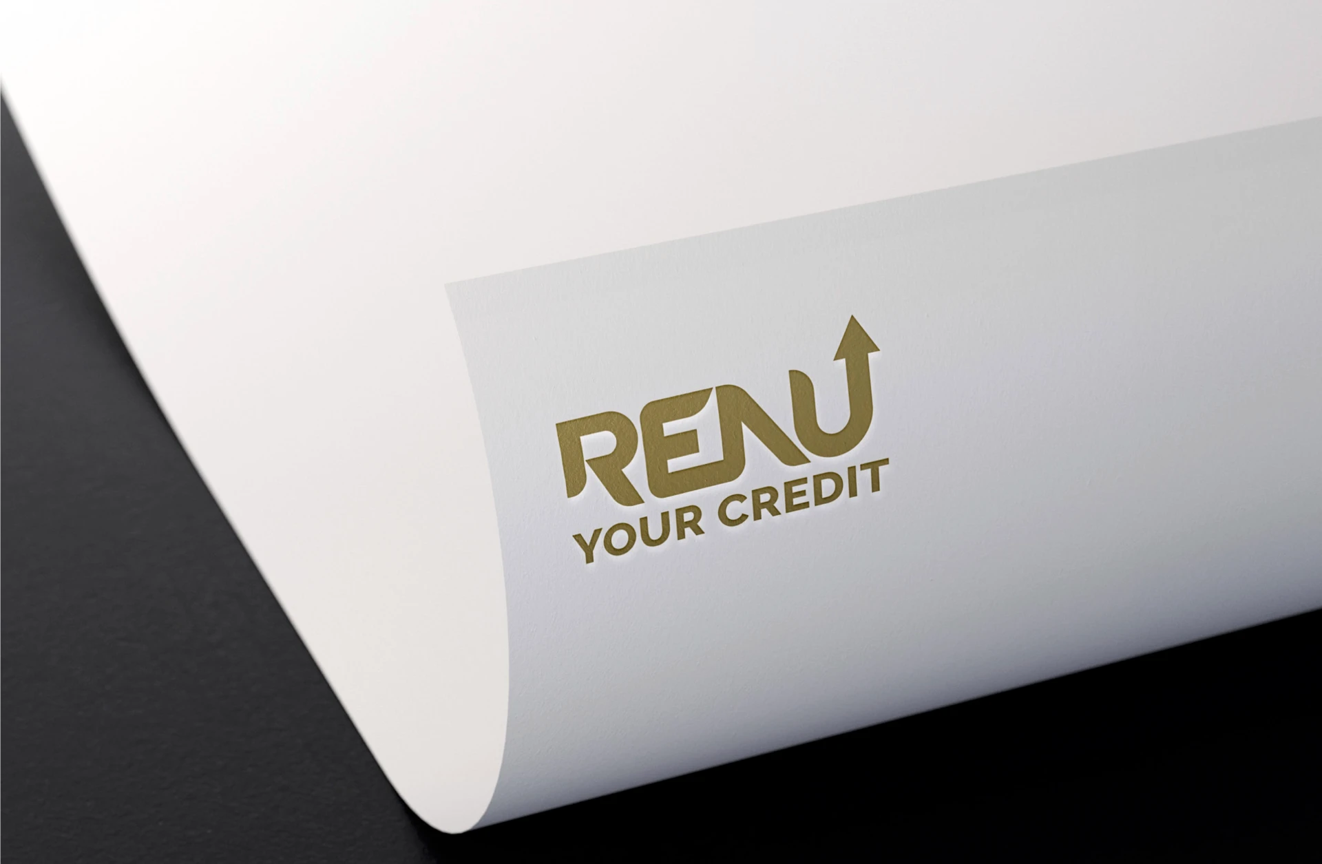 RENU Your Credit Logo paper